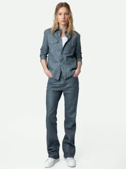 Thelma Krollete SkinnSkjørte