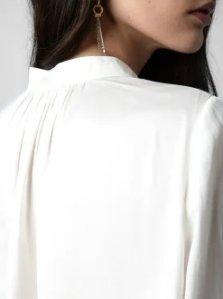 Tink Satin Bluse
