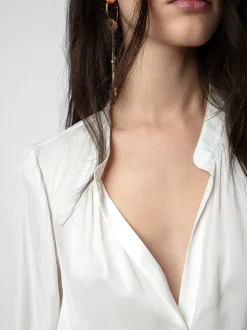 Tink Satin Bluse