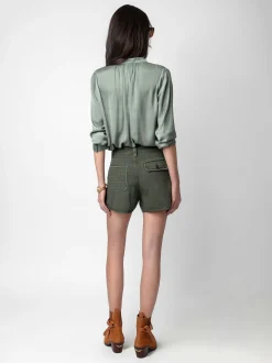 Tink Satin Bluse