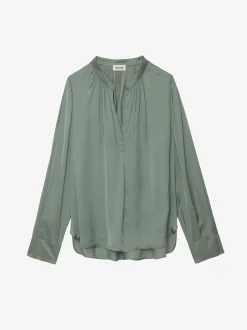Tink Satin Bluse