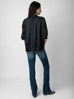 Tink Satin Bluse
