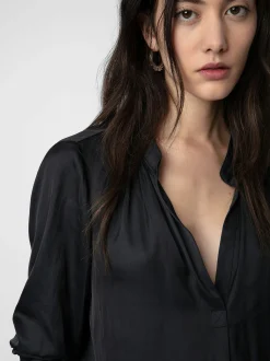 Tink Satin Bluse