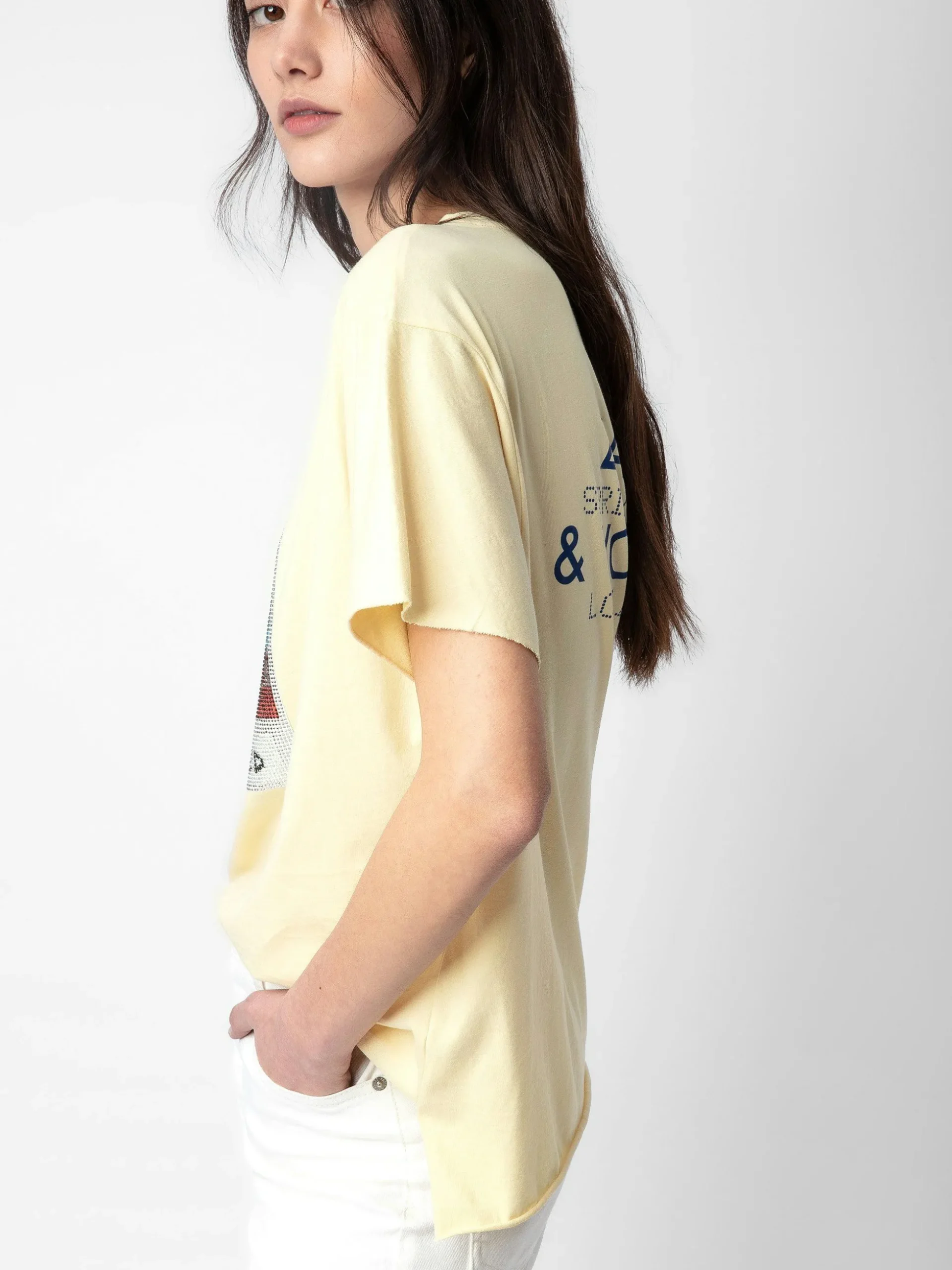 Tommer Photoprint Strass T-Skjorte