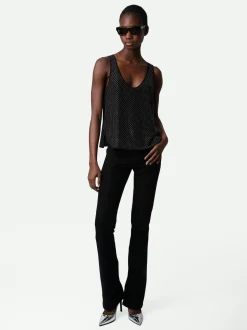 Topp Carys Strass Silk