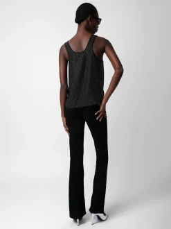 Topp Carys Strass Silk