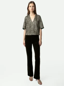 Tytane Sequins Bluse