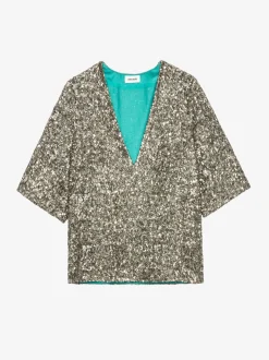 Tytane Sequins Bluse