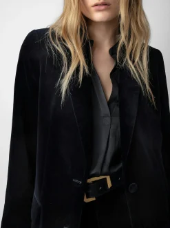 Viva Velvet Blazer