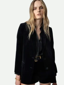 Viva Velvet Blazer