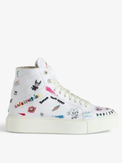 Zv1747 High Flash Chunky High Top Joggesko