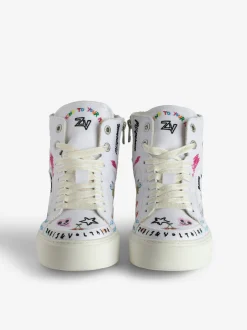 Zv1747 High Flash Chunky High Top Joggesko
