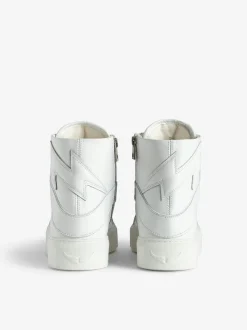 Zv1747 High Flash Platform High Top Joggesko