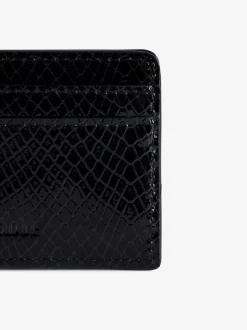 Zv Pass Glossy Wild Embosse Card Holder