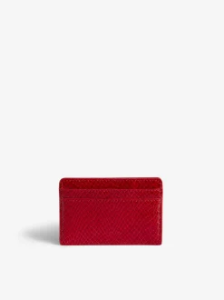 Zv Pass Glossy Wild Embosse Card Holder