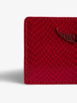Zv Pass Glossy Wild Embosse Card Holder
